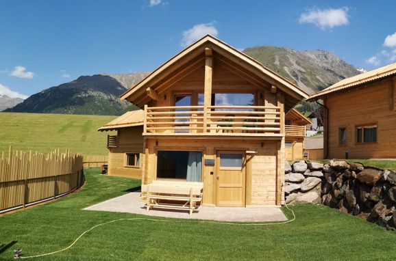 Summer, Chalets Lagaun, Schnalstal, Südtirol, Alto Adige, Italy