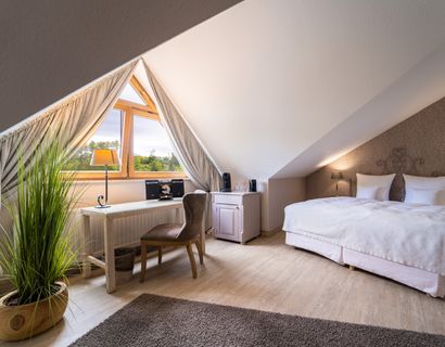 Romantischer Winkel - RoLigio® & Wellness Resort: Double Room "Turmzimmer"