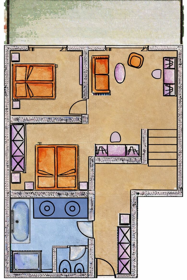 Sport- und Wellnesshotel Angerhof ****S: Spa-Suite mit Infrarotsauna zur Hangseite image #4