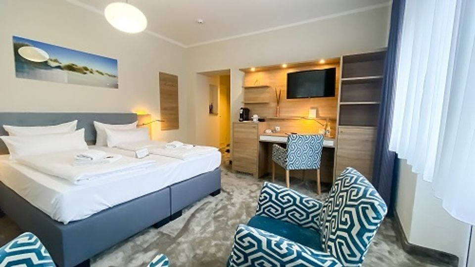 Doppelzimmer Standard mit Stromblick