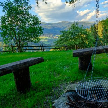 Fireplace, Annenhütte, Reichenfels, Kärnten, Carinthia , Austria