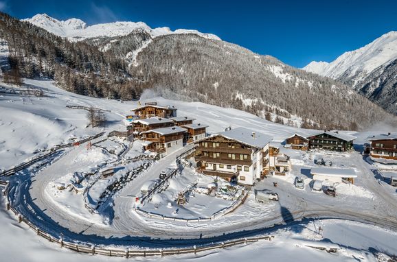 Winter, Grünwald Alpine Chalet, Sölden, Tirol, Österreich