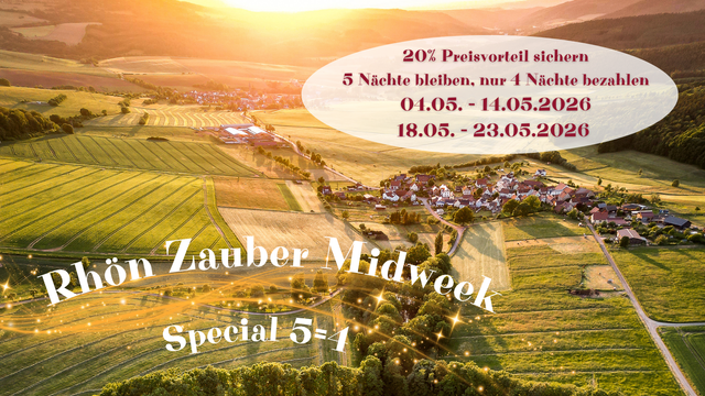 Rhön Zauber Midweek Special 5=4
