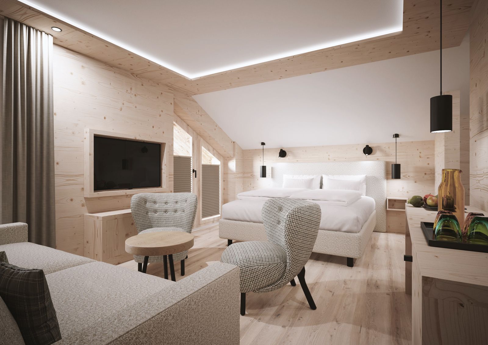 Familiensuite 42 | 2-Raum image 1 - Gorfion Familienhotel Liechtenstein