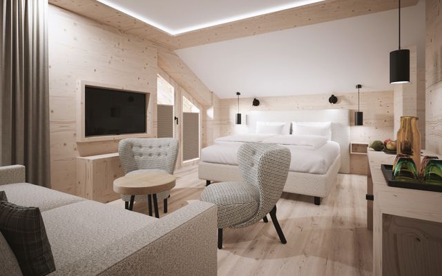 Familiensuite 42 | 2-Raum thumbnail 1 - Gorfion Familienhotel Liechtenstein