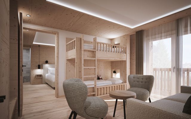 Panoramasuite 40 | 2-Raum thumbnail 2 - Gorfion Familienhotel Liechtenstein