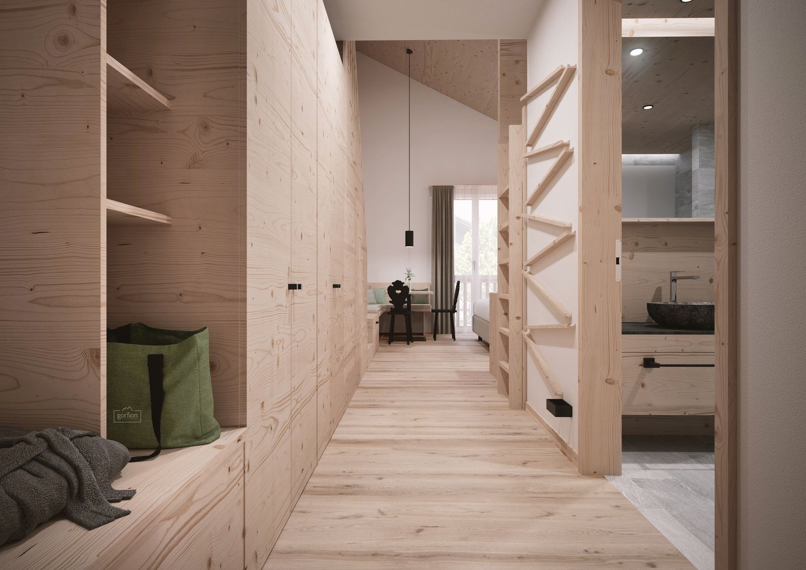 Baumhaussuite 45 | 2-Raum image 2 - Gorfion Familienhotel Liechtenstein