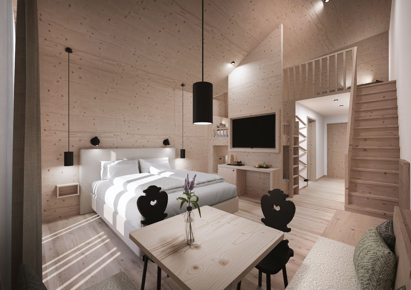 Baumhaussuite 45 | 2-Raum image 1 - Gorfion Familienhotel Liechtenstein