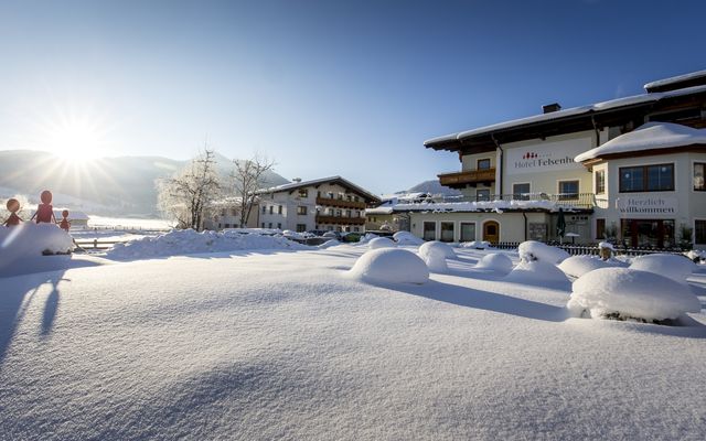 Hotel Felsenhof im Winter