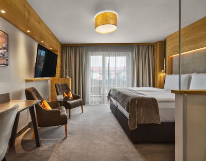 5* Wellness- & Sporthotel Jagdhof: Doppelzimmer Bergkristall