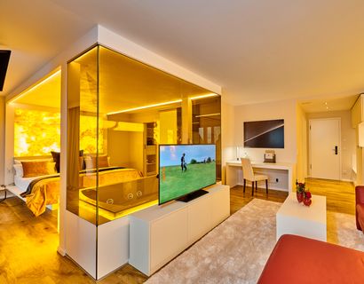 Spa & Genuss Resort Der Birkenhof : Onyx Suite 70qm mit Balkon