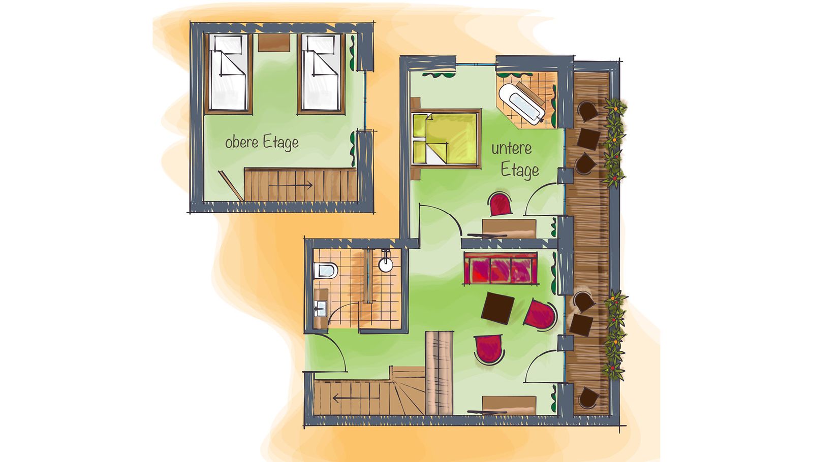 Bauernsuite image 6 - Bauernhofhotel Golchener Hof