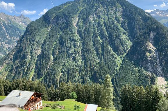 Sommer, Alpenchalet Königreich Innerböden, Ginzling-Mayrhofen, Tirol, Tirol, Österreich