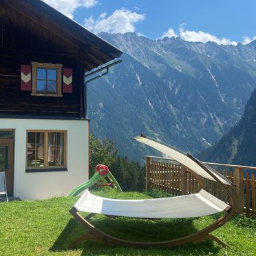 Sommer, Alpenchalet Königreich Innerböden, Ginzling-Mayrhofen, Tirol, Tirol, Österreich