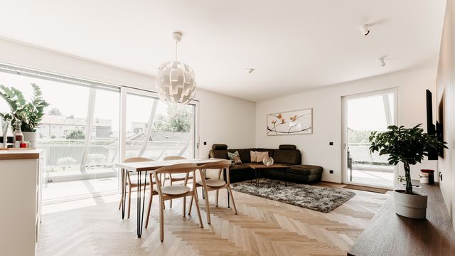 Rooftop apartment, 90m²