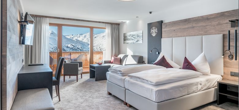 SKI | GOLF | WELLNESS Hotel Riml: Doppelzimmer Gletscherblick image #1