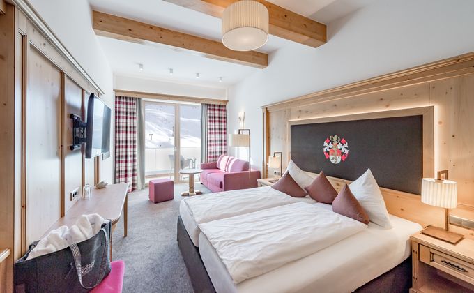 Hotel Room: Double room | Sky - Ski & Wellnessresort Hotel Riml