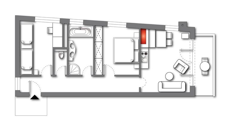 Ski & Wellnessresort Hotel Riml: Apartment Type E image #4