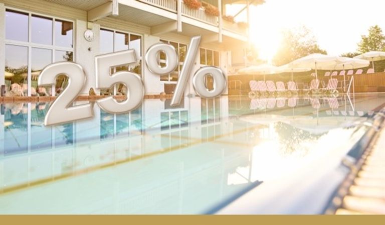 72 Stunden - 25% Rabatt