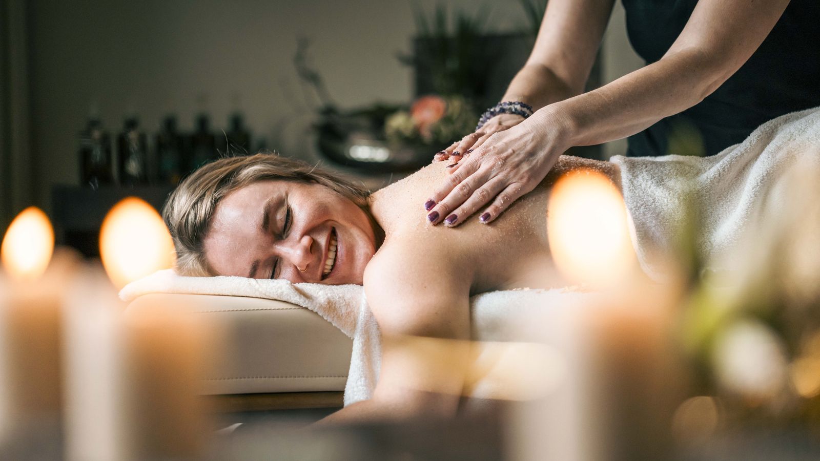 Entspannende Massage