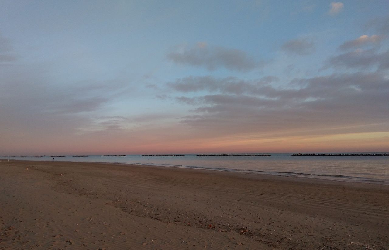 Strand vor dem Hotel