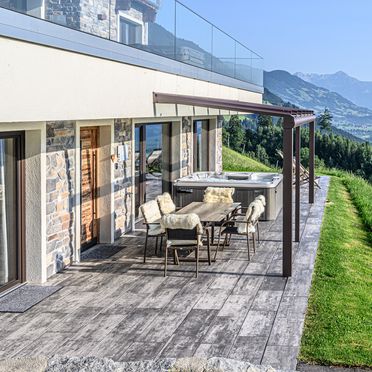 Sommer Terrasse , Deluxe Suite Goldreh, Kaltenbach im Zillertal, Tirol, Tirol, Österreich