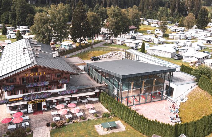 3 Sterne Bruggerhof – Camping, Restaurant, Hotel - Kitzbühel, Tirol, Österreich