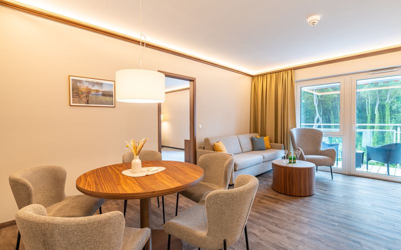 Familiensuite mit Balkon image 1 - Strandhotel Seerose