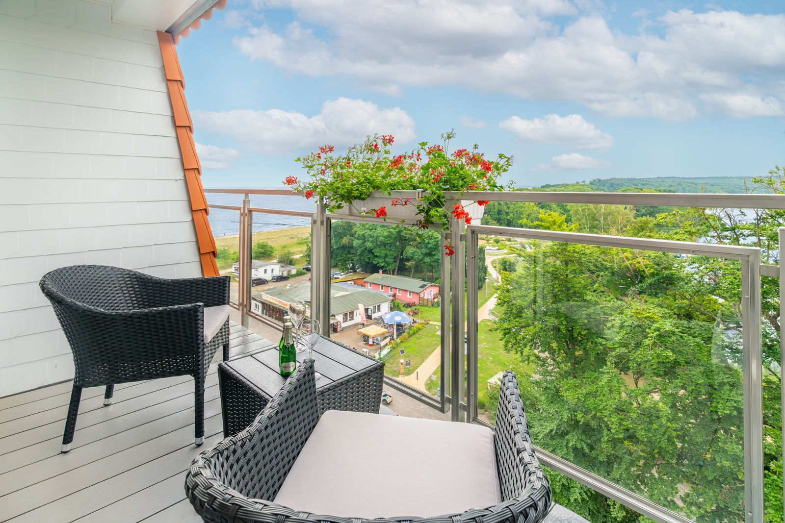 Suite Deluxe mit Balkon und Meerblick image 4 - Strandhotel Seerose