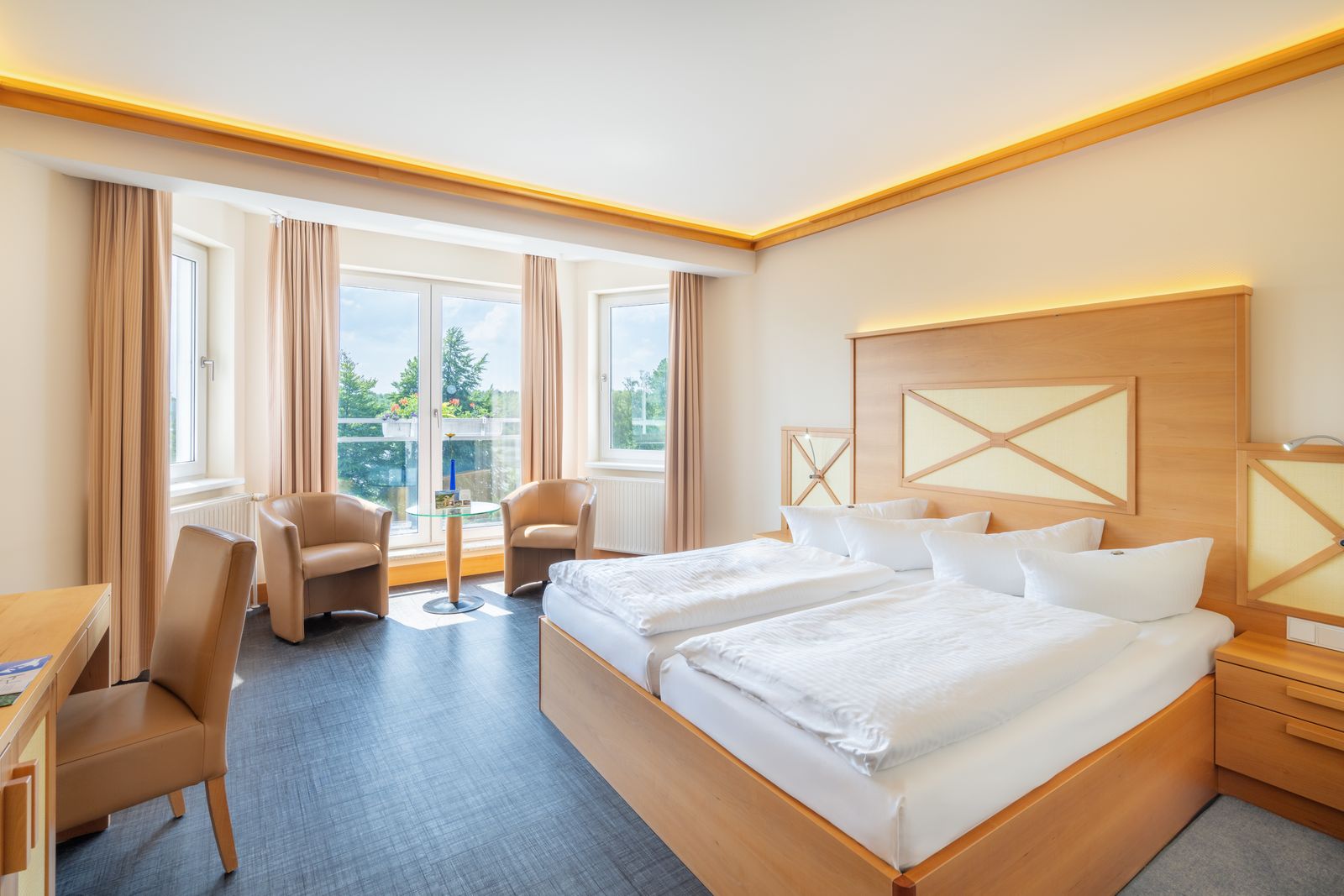 Komfort-Doppelzimmer mit Meerblick image 1 - Strandhotel Seerose