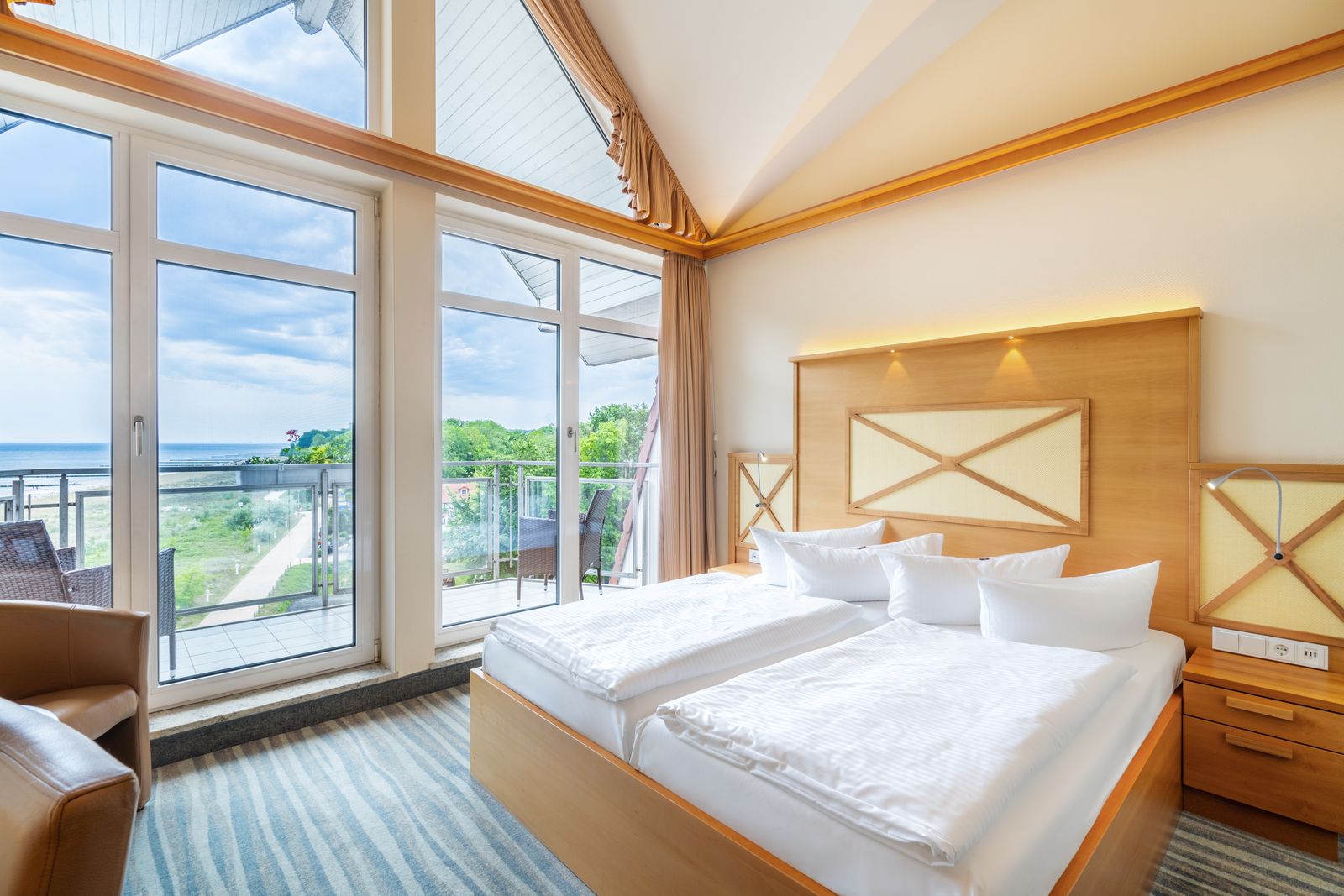 Studio mit Balkon & Meerblick image 1 - Strandhotel Seerose