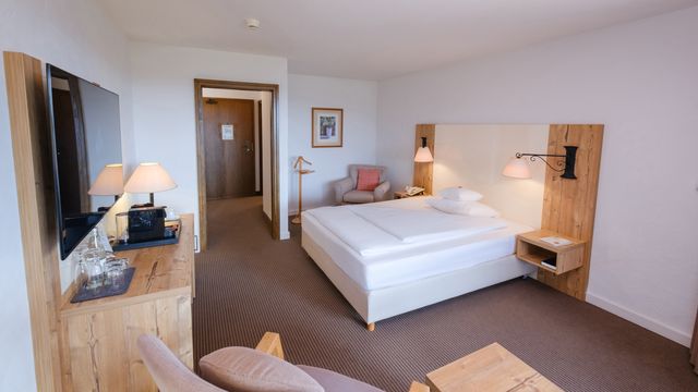 Queensize-Zimmer Komfort Südseite