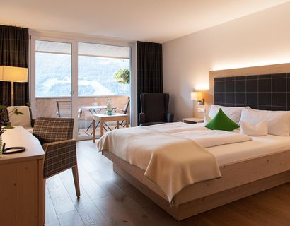 SPA-Hotel Das Schäfer : double Room 35m² with panorama balcony