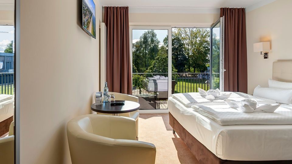 Doppelzimmer mit Balkon oder Terrasse