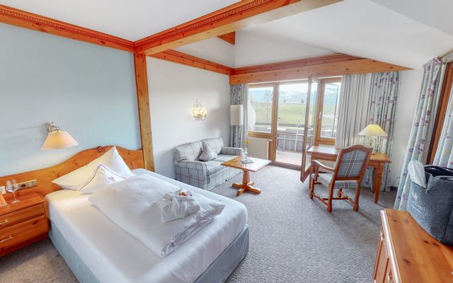 Hotel Zimmer: Deluxe-Einzelzimmer "Bergtraum" mit Balkon - Dein Engel