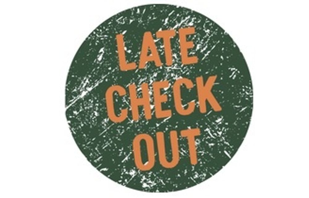 Late Check-Out "ohne Zimmer"