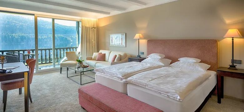 Treschers – Das Hotel am See: Superior double room with lake view and balcony or terrace image #1