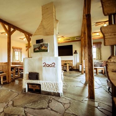 living area, Gamsberg Hütte, Pack, Styria , Austria