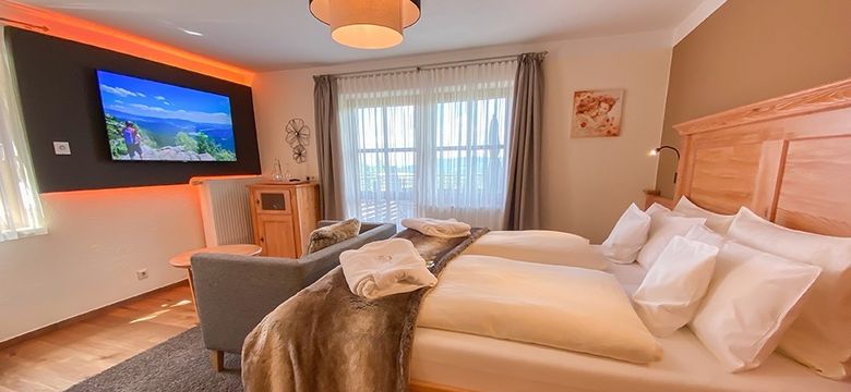 Zimmerkategorie Klein aber Fein im Wellnesshotel Riedlberg im Bayerischen Wald