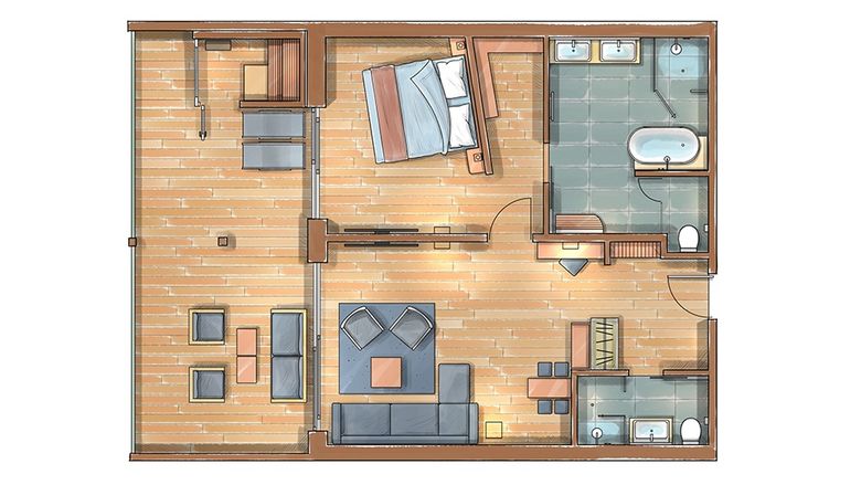 Sport- und Ferienhotel Riedlberg: Grand- Chalet- Suite image #6