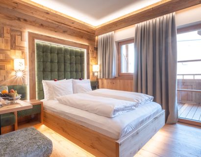 Natur- & Wellnesshotel Brunner Hof 4****S: naturZimmer "Morgenrot" 25 m²