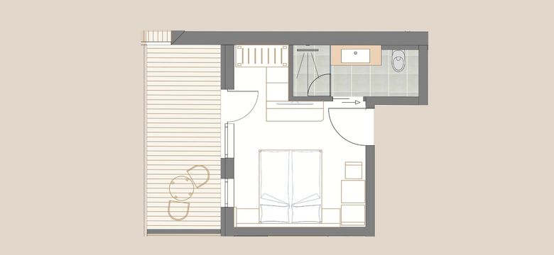 Natur- & Wellnesshotel Brunner Hof 4****S: naturZimmer "Morgenrot" 25 m² image #6