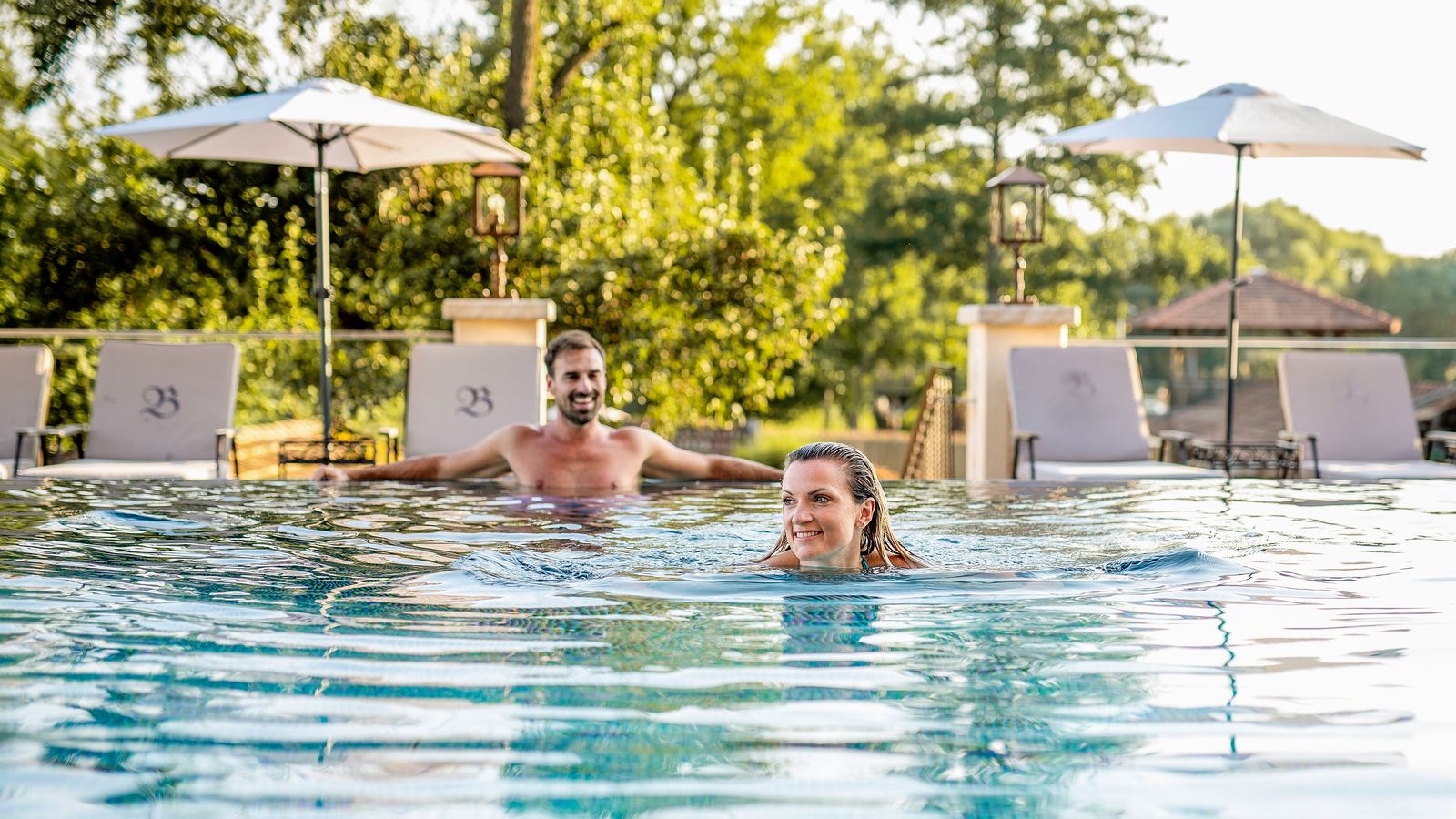 Wellnesshotel Brunner Hof Bayerischer Wald Sky-Infinity-Pool