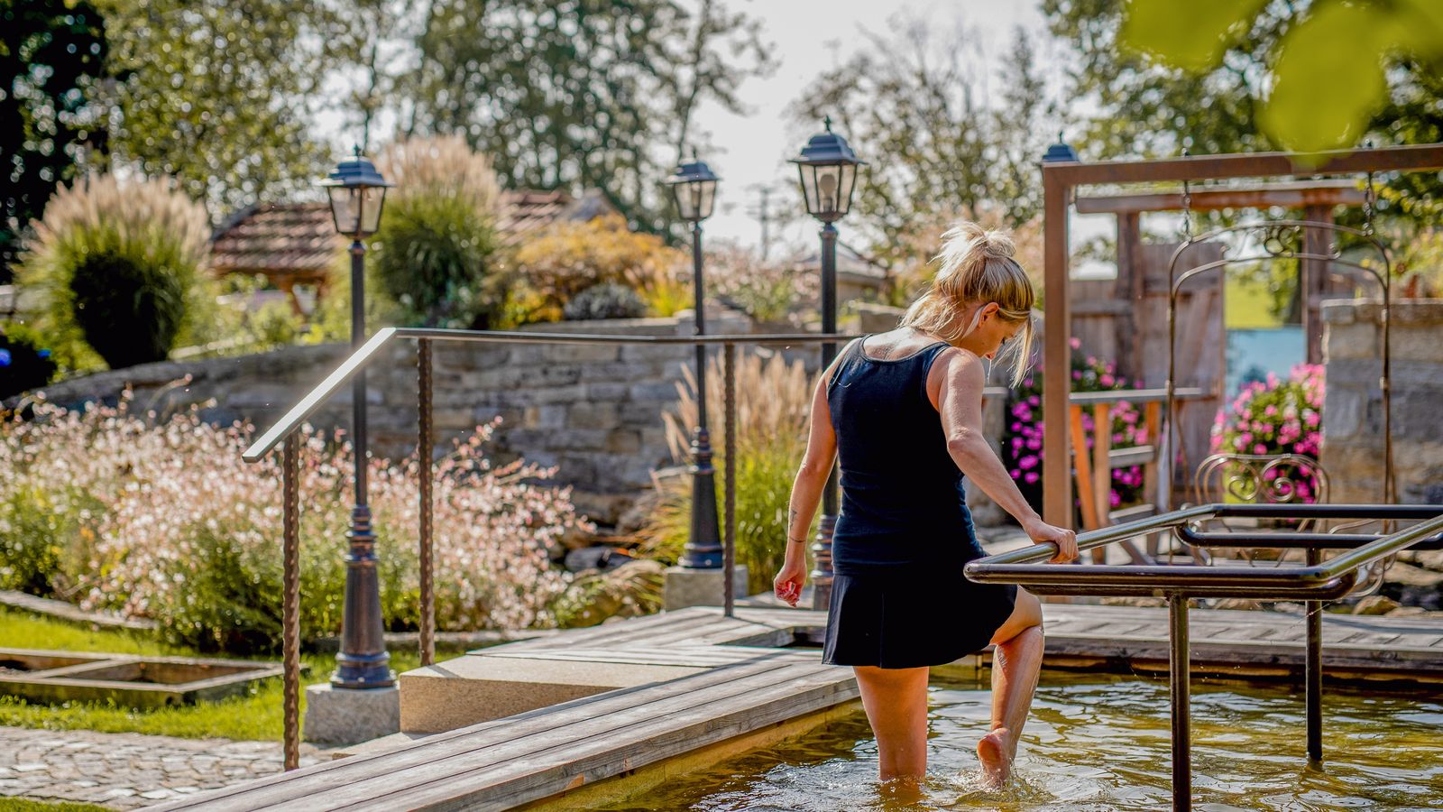 Wellnesshotel Brunner Hof Bayerischer Wald Kneippbecken