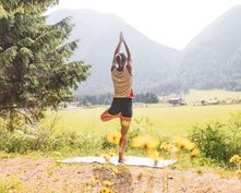 BIO HOTEL Blasla Hof: Yoga - Blasla Hof, Gsies, Pustertal, Trentino-Südtirol, Italien