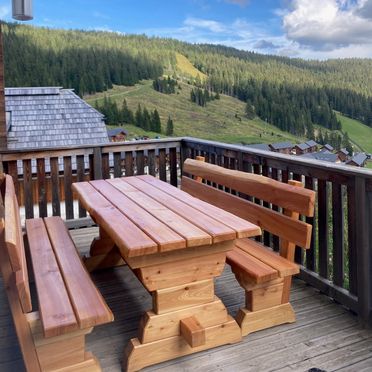 Aussicht, Hüttenzauber Lachtal, Schönberg-Lachtal, Steiermark, Österreich