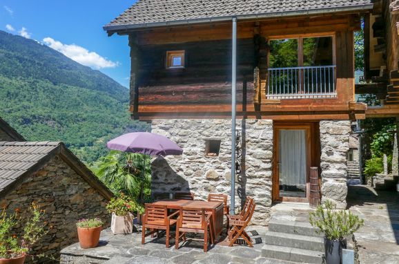 Rustico Casa Luna in Malvaglia mieten - Almhütten und Chalets in den Alpen