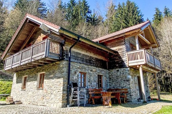 Außen Sommer 1 - Hauptbild, Ferienchalet Waldhaus in Kollnburg, Kollnburg, Bayerischer Wald, Bayern, Deutschland