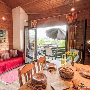 Inside Summer 3, Ferienhütte Alpenblick am Bodensee, Illmensee, Bodensee, Baden-Württemberg, Germany