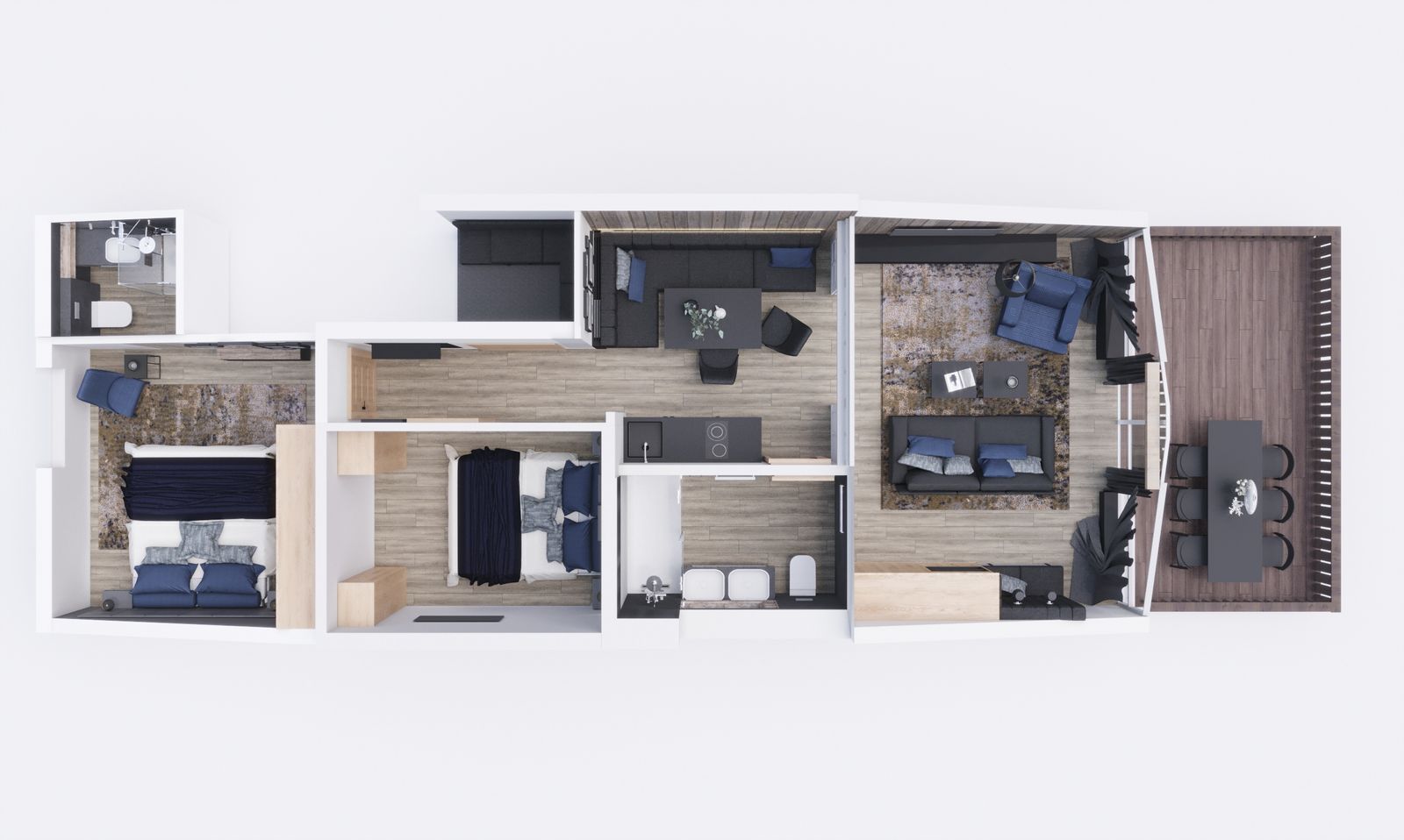 Familien-Appartement Superior image 8 - MONDI Resort Oberstaufen